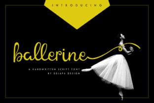 Ballerine: A Stylish Script for Creative Projects
