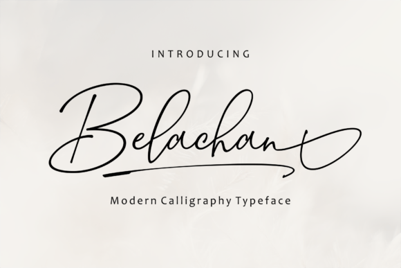 Belachan: A Dazzling Script for Creative Brands