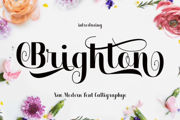 Brighton: The Freestyle Script That Captures Handmade Charm