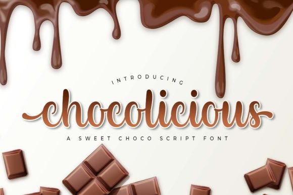 Chocolicious: The Handwritten Script Font for Authentic Designs
