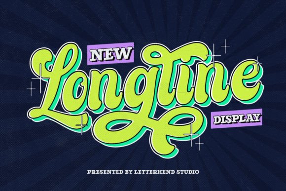 Longline: A Bold Script Font for Unforgettable Design
