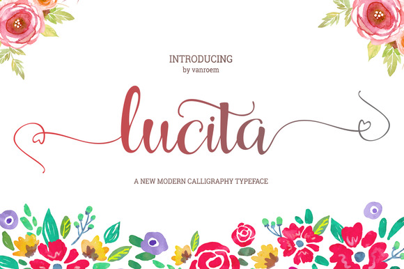 Lucita: The Elegant Script Font for Modern Designers