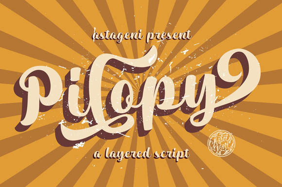 Pilopy: A Vintage Script Font for Bold Branding