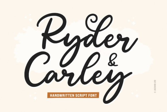 Ryder Carley: A Script Font with Modern Flow