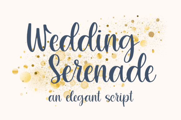 Wedding Serenade: A Script Font for Timeless Elegance